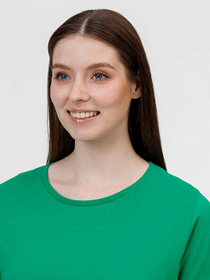 Футболка женская E190 зеленая