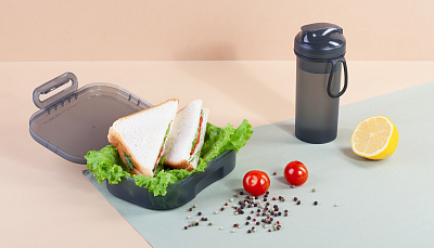 Контейнер "Eatme" 980 мл, черный