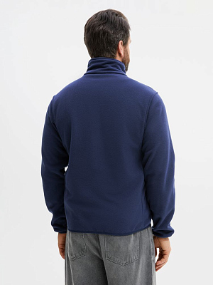 Куртка флисовая унисекс Ben Mac, темно-синяя