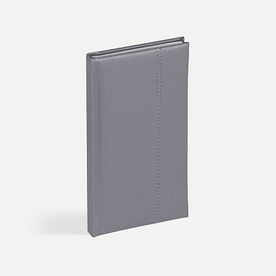 Еженедельник Baza, датированный, серый