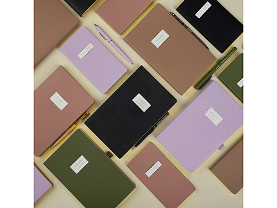 Еженедельник недатированный А6 Morandi. Пыльная роза