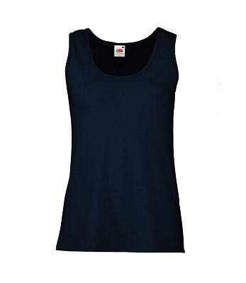 Майка женская FOTL Lady-fit Valueweight Vest (Глубокий темно-синий)