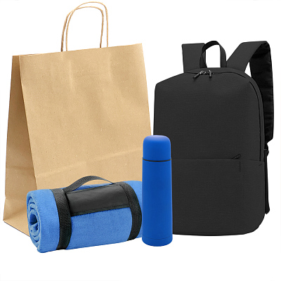 Подарочный набор FOR PICNIC  (Синий)