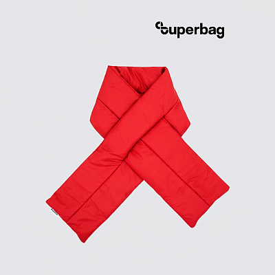 Шарф Bubble (красный) (Красный)