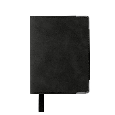 Обложка для паспорта Luma, черная (Чёрный)