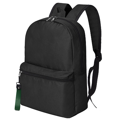 Рюкзак BASIS HOLD-ON TO GO, Чёрный/Зелёный (Черный/зеленый)