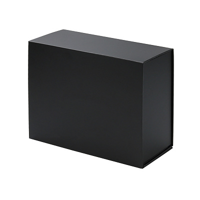 Складная коробка FlipTop 2 (27×22×9,5 см), черный (Чёрный)