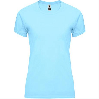 Спортивная футболка BAHRAIN WOMAN женская, НЕБЕСНО-ГОЛУБОЙ M (Небесно-голубой)