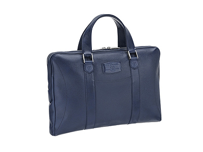 Сумка на молнии Soft Diamond Graine (Темно-синий)