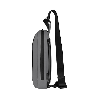 Рюкзак с одним плечевым ремнём VICTORINOX Travel Essentials, серый, полиэстер, 18x8x30 см
