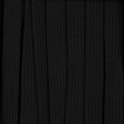 Плоский шнур Cord XL, черный, 160 см (Чёрный)