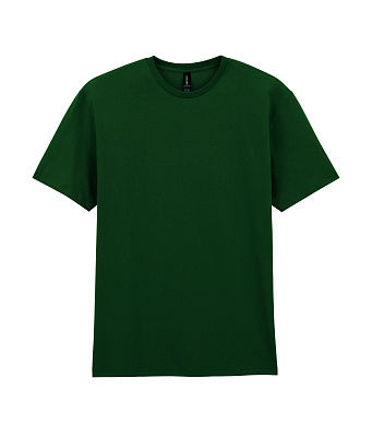 Футболка LIGHT COTTON, ТЕМНО-ЗЕЛЕНЫЙ L (Темно-зеленый)