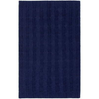 Плед Snefald, темно-синий