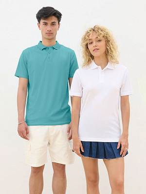 Рубашка поло унисекс Pitcher, черная