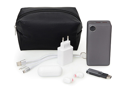 Органайзер для электроники и проводов Enio (Чёрный)