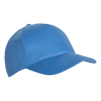 Бейсболка STAN 5 клиньев хлопок 150, 10L (Голубой)