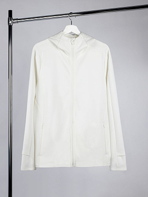 Куртка с капюшоном унисекс Begi, молочно-белая (Белый) Куртка с капюшоном унисекс Begi, молочно-белая (Белый)