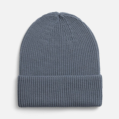 Шапка Nobilis Mono, серая (стальная) (Стальной)