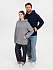 Худи оверсайз унисекс Outshine, серое - Фото 13