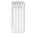 Внешний аккумулятор Authority с беспроводной зарядкой (5W), 10000 mAh, белый - Фото 3