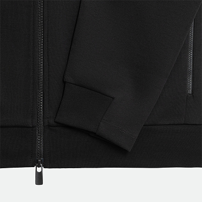 Толстовка на молнии Астин (Astin) черная, размер S/M