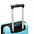 Чемодан TORBER В Отпуск, бирюзовый, полипропилен, 33 х 22 х 53 см, 35 л - Фото 4