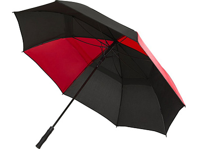 Зонт-трость Джефф (Красный/черный)