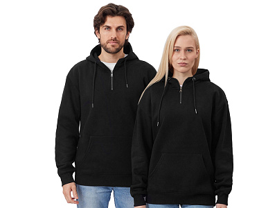 Худи Hamburg, унисекс (Чёрный)