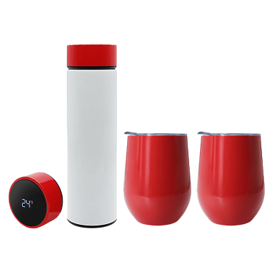 Набор Hot Box Duo C2W (белый с красным)