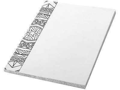 Блокнот А5 Doodle Colour Therapy (Белый/черный)