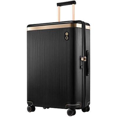 Чемодан Dynasty L, черный (Чёрный)