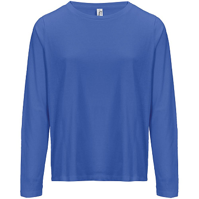 Футболка с длинным рукавом женская Monarch Women, ярко-синяя (Синий)