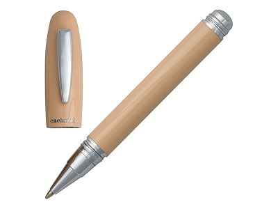 Ручка шариковая Mini aquarelle Peche (Розовый/серебристый)