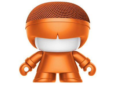 Портативная колонка Bluetooth mini Xboy Metallic (Оранжевый)