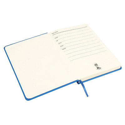 Ежедневник A5 недатированный Classique в твёрдом переплёте, синий