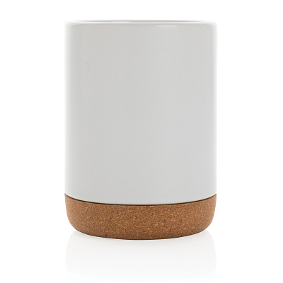 Керамическая кружка с пробковым основанием, 280 мл