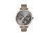 Корпус- розовое золото, циферблат- серый, крепление- розовое золото