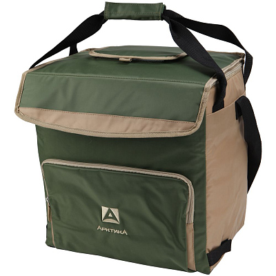 Термосумка с люком «Арктика», L, зеленая (Зеленый)