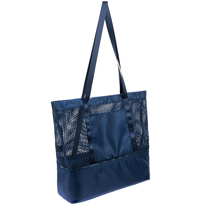 Шопер с термоотделением Verkko, темно-синий (Тёмно-синий)