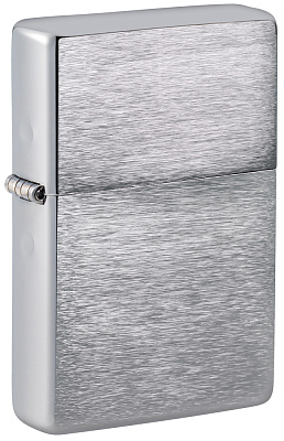 Зажигалка ZIPPO Vintage™ Series 1937, с покрытием Brushed Chrome, серебристая, 38x13x57 мм (Серебристый)