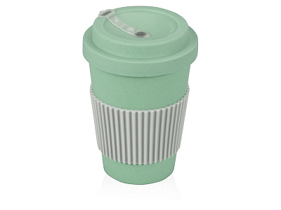 Термокружка из натуральных волокон Muffin (Зеленый оливковый)