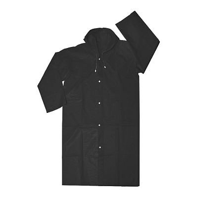 Дождевик "Pure" чёрного цвета , 68 х 118 см. материал этиленвинилацетат (Черничный)