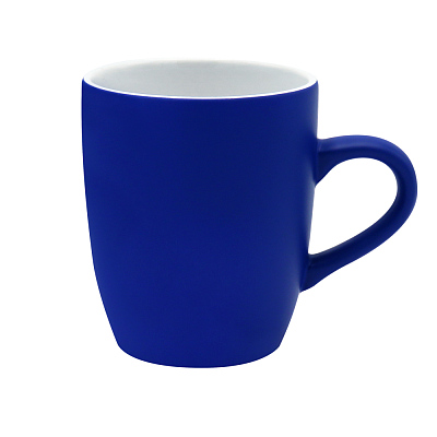 Кружка New Aurora Soft, софт тач, темно-синяя (Тёмно-синий)