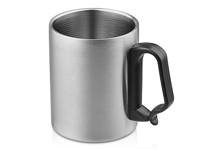 Стальная кружка с двойными стенками Climber Max, 450 мл (Чёрный)