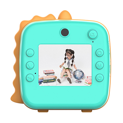 Детская камера c печатью фотографий Kid Joy Print Cam P23, розовый