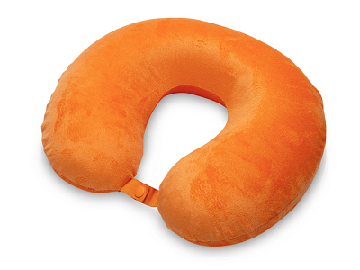 Подушка для путешествий с эффектом памяти Basic (Оранжевый)