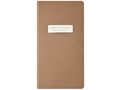 Еженедельник недатированный А6 Total beige