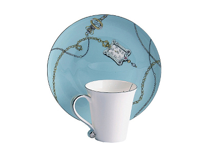 Кружка CUP ALICE BLU