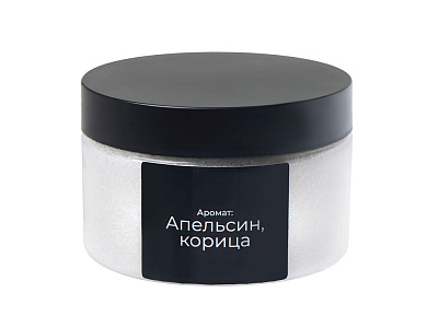 Магниевая соль для ванны с апельсином и корицей Solora (Белый)