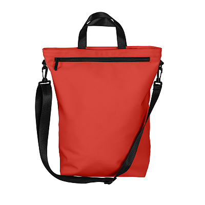 Рюкзак "Shop", чёрный, 42 х 39 х 13 см, 100% полиуретан (Красный)